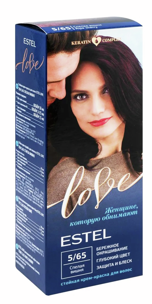 Краска д/волос Estel Love 5/65 Спелая вишня (10)