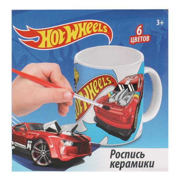 Набор д/дет тв-ва MultiArt Хот вилс кружка д/росписи