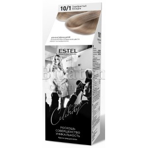 Краска д/волос Estel Celebrity 10/1 Серебристый блондин