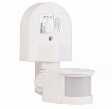 Датчик движения Smartbuy бел. наст. 1200Вт 12м. IP44 sbl-ms-008
