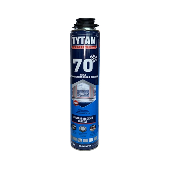Пена монтажная TYTAN 70 зимняя 870мл.