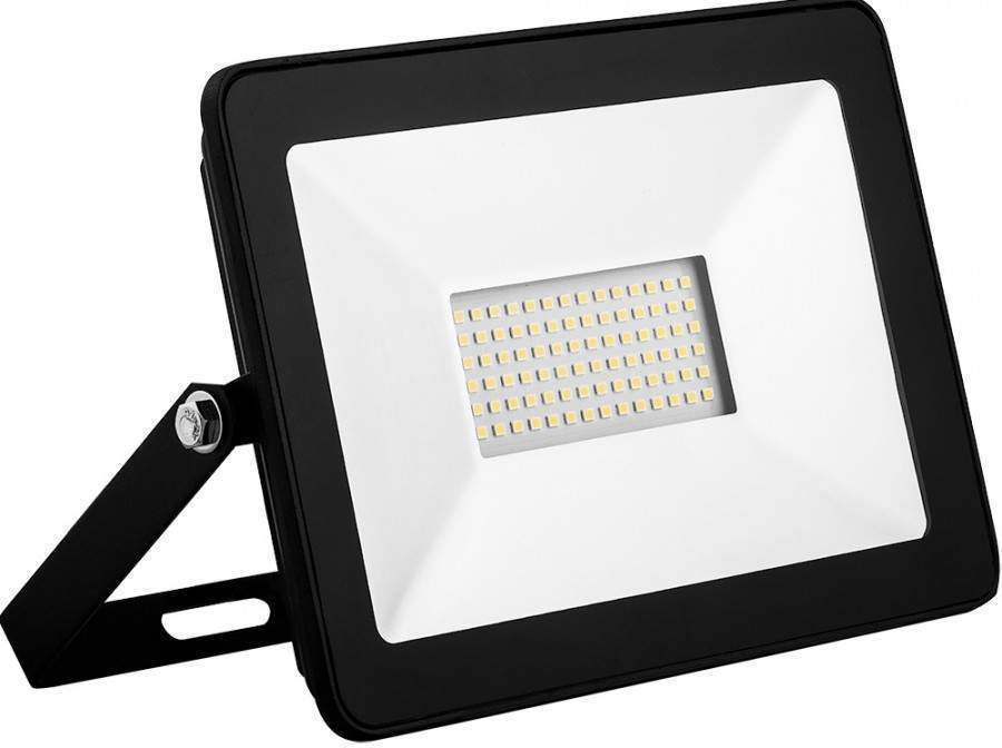 Прожектор св/д Saffit 30W(2700lm) 4000K 4K 110*90*30мм черный IP65 2835SMD (50)