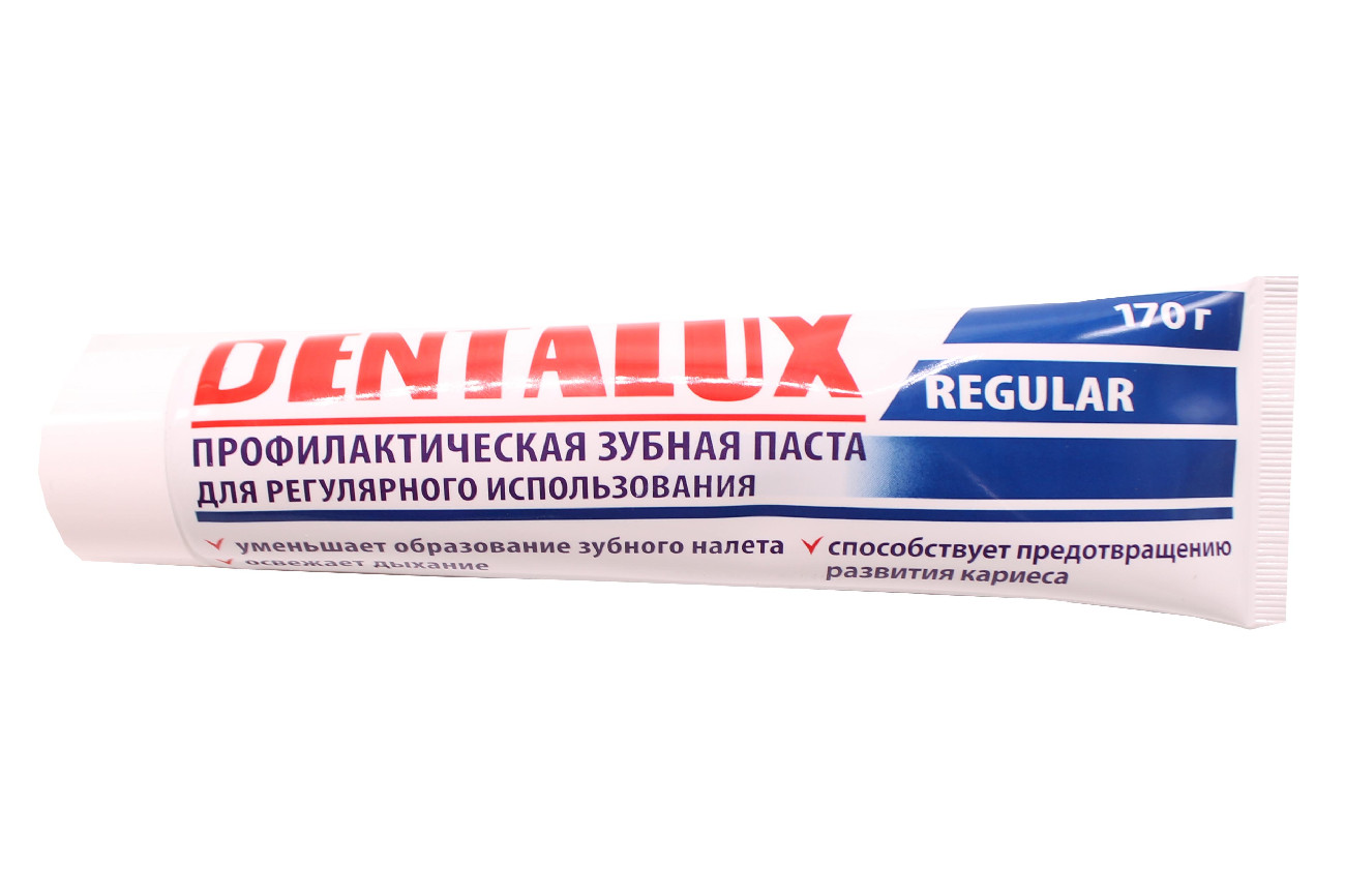 Зубн.паста Dentalux 170г. regular