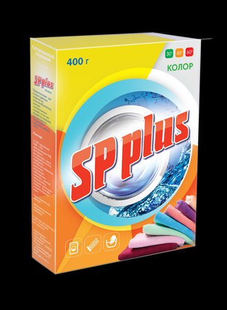 Стир.порошок sp plus авт. 400г. колор