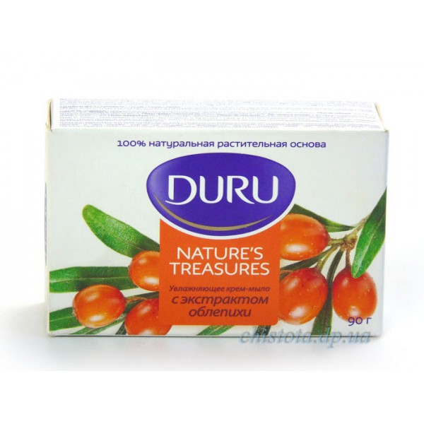 Мыло Дуру 90г. Natural Treasures Облепиха