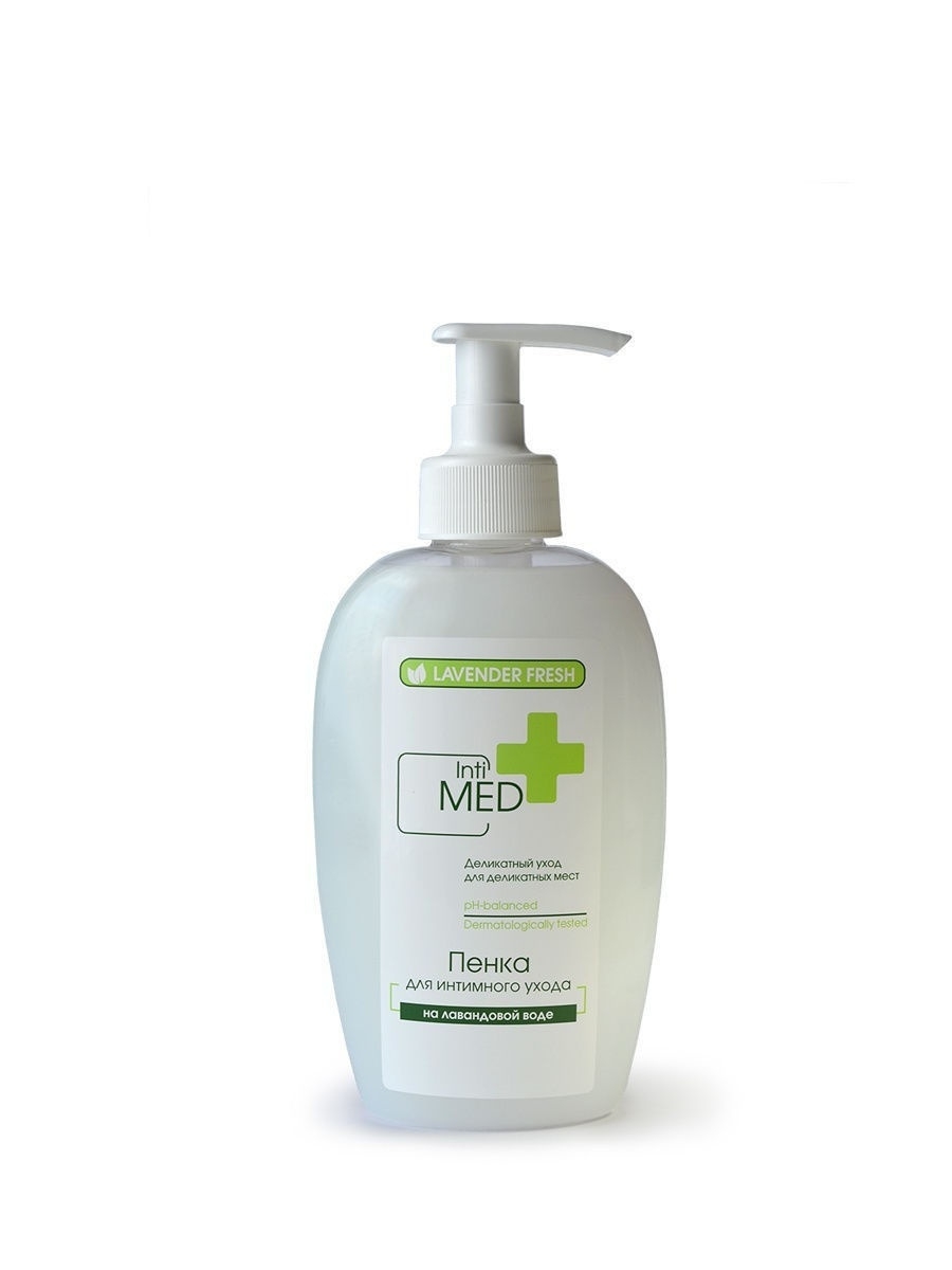 Интим-Пенка MED 250мл. На лавандовой воде Lavender fresh