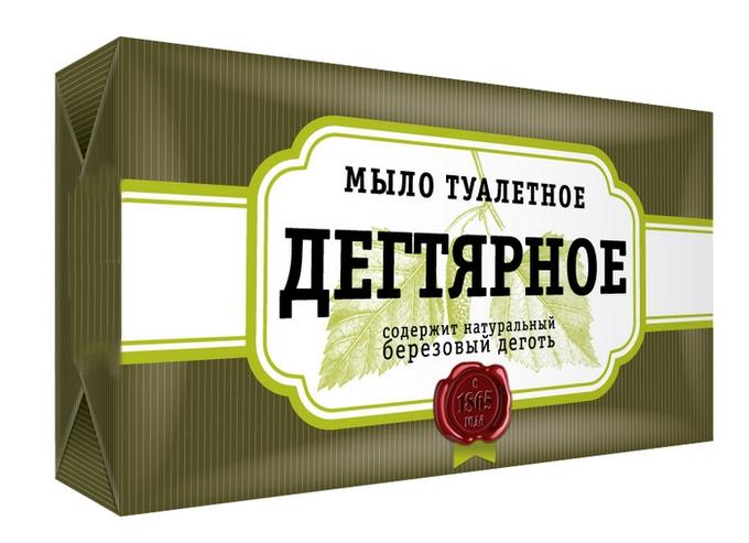Мыло Аист 140г. Дегтярное (40)