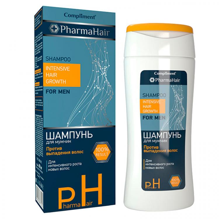 Шампунь Compliment 200мл. муж. PharmaHair против выпадения волос