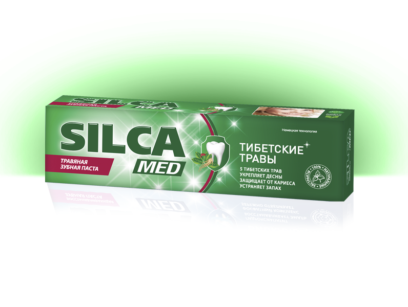 Зубн.паста Силка 130г. Силкамед Тибетские травы