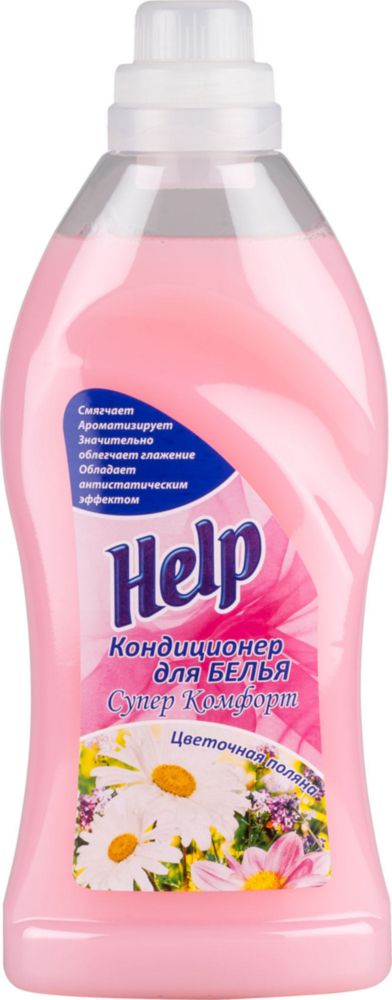 Конд. для белья Help 750мл. Цветоная поляна (12)