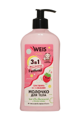 Молочко WEIS 500мл. д/тела Земляника в сливках (15)