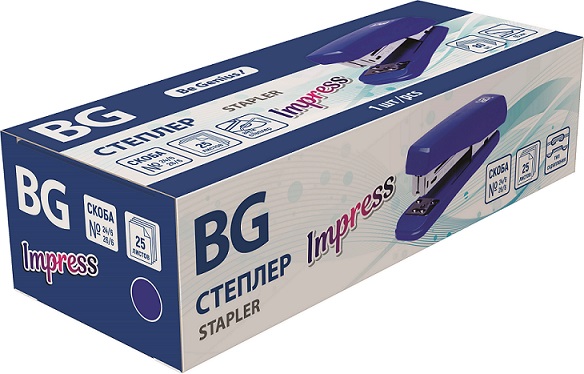 Степлер №24 BG 25л. impress