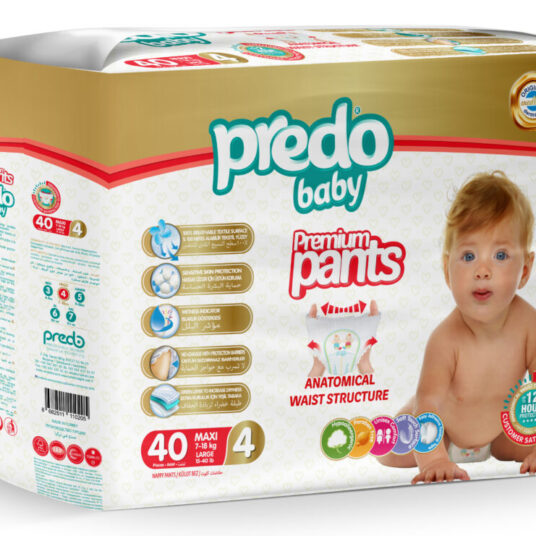 Подгузн.-трусики Predo baby --4-- 7-18кг. 40шт.