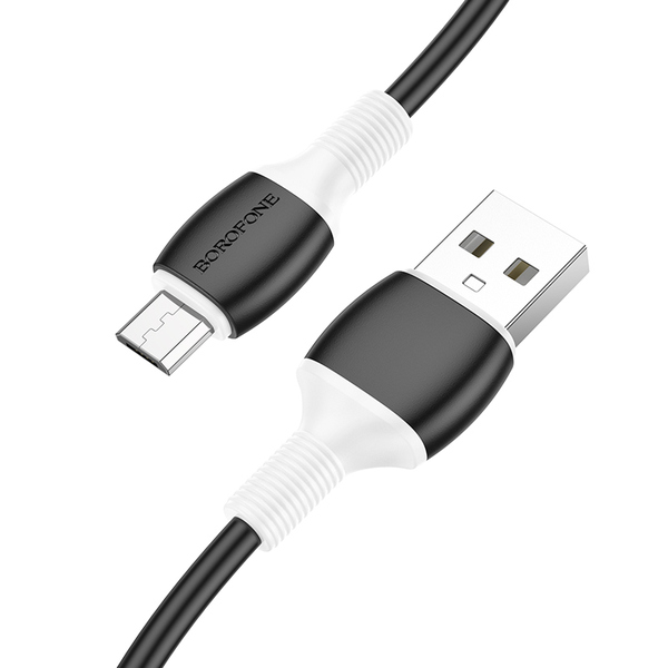 Кабель USB для iPhone Lightning 1м 2,4А черный BX84 Borofone