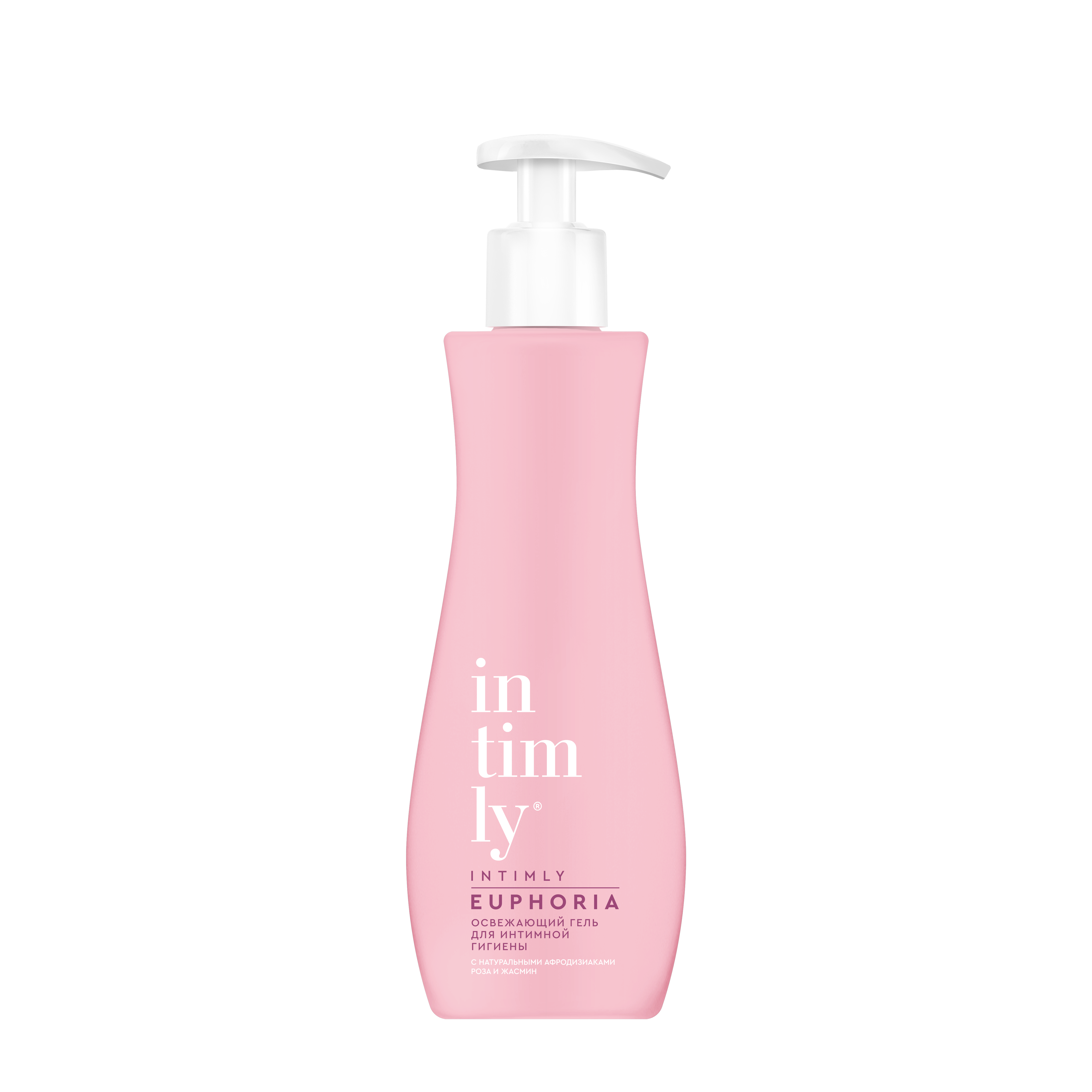 Интим-Гель INTIMLY 220мл. Euphoria Освежающий с афродизиаками Роза и жасмин (16)