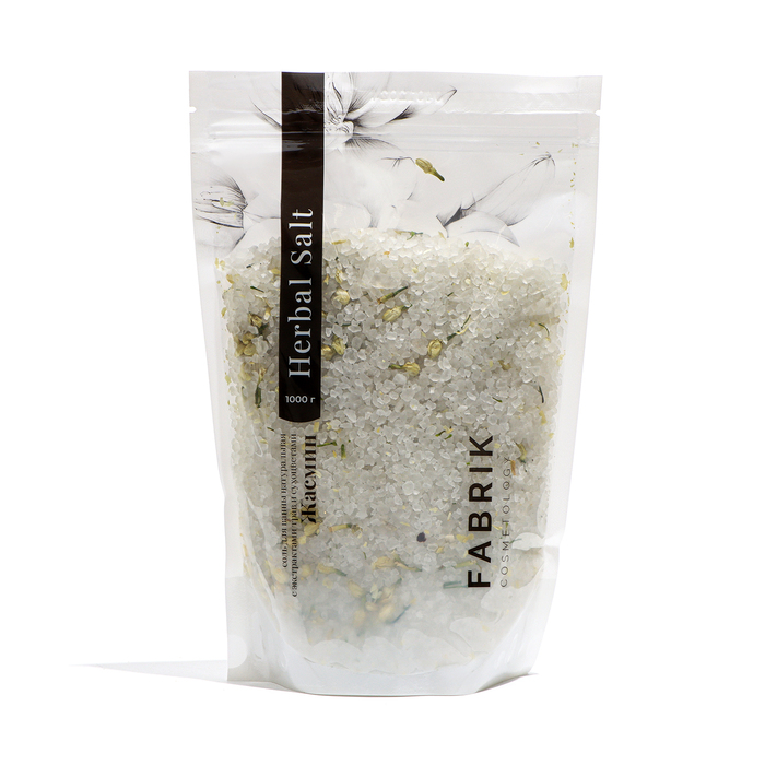 Соль для ванн Fabrik Cosmetology 1кг. Herbal Salt Жасмин