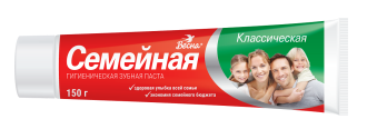Зубн.паста Весна 150г. Семейная б/ф 8107 (24)