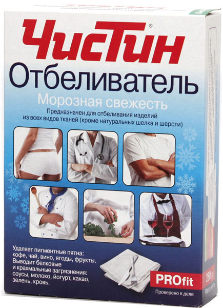 Ср-во Чистин 280г. Отбеливатель Био Актив