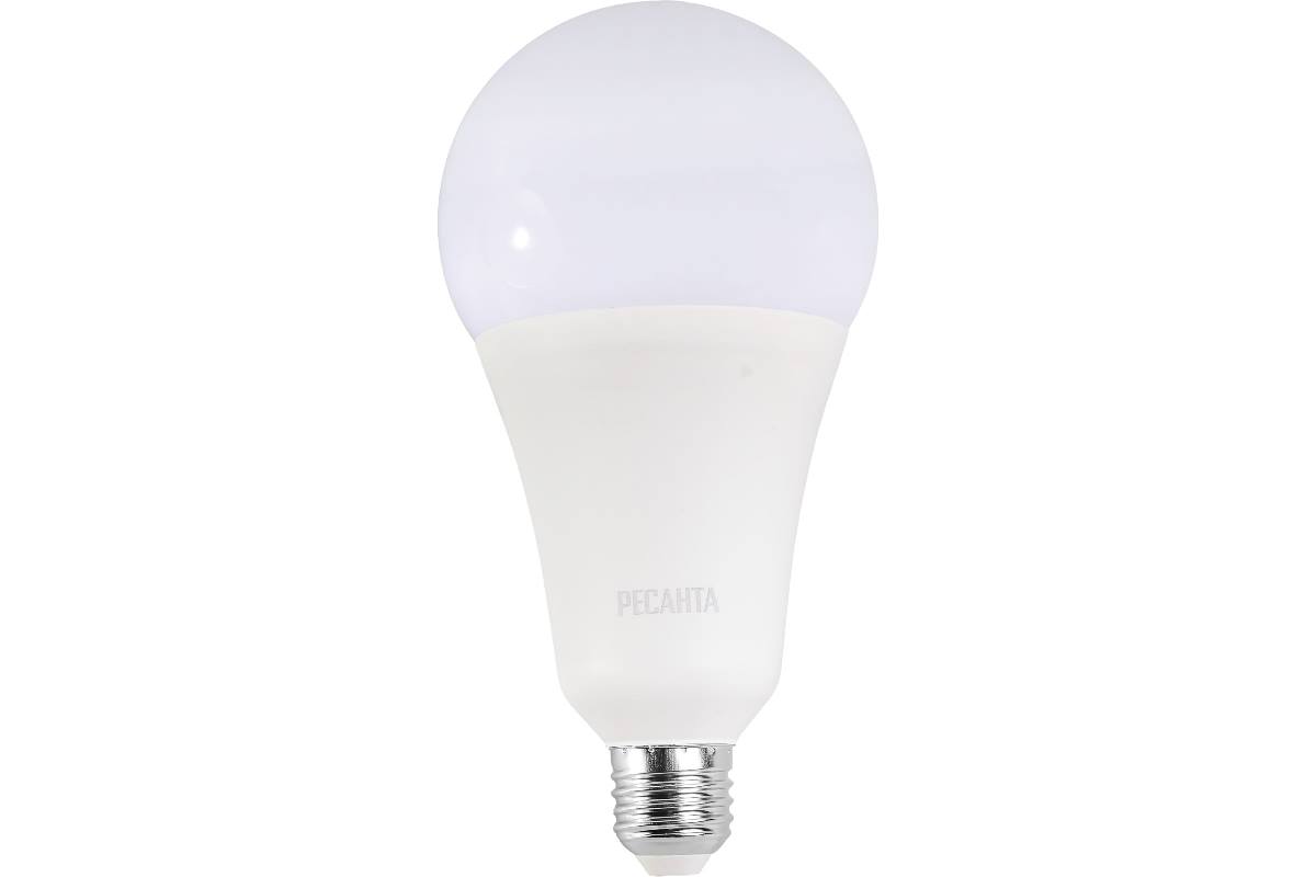 Лампа светодиодная Ресанта LL-R-A95-25W-230-4K-E27 груша