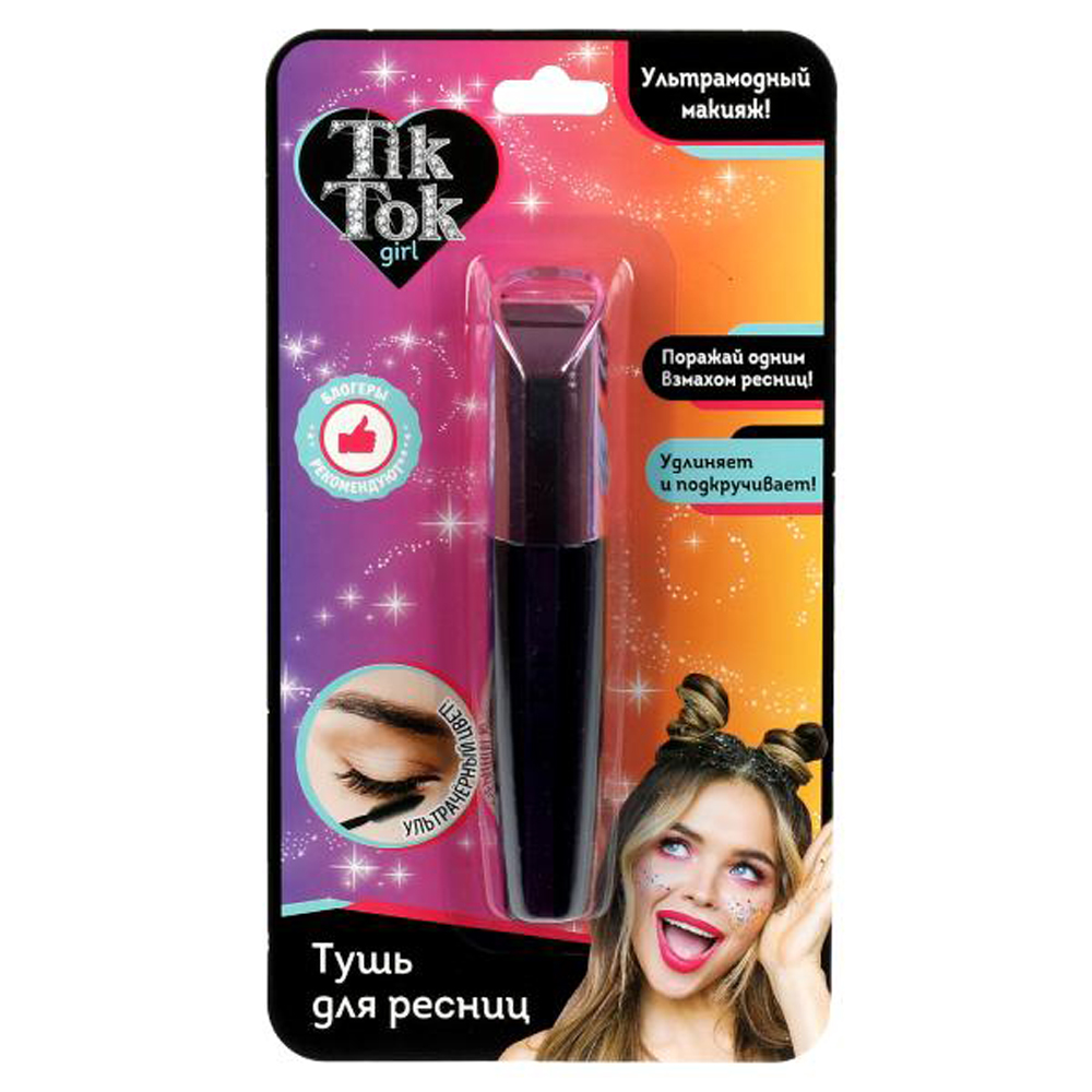Тушь для ресниц TIK TOK GIRL черная