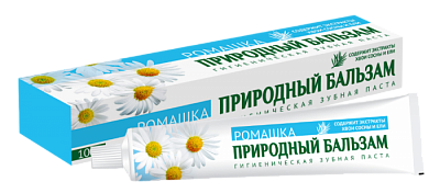 Зубн.паста Весна 100г. Природный бальзам Ромашка 8002