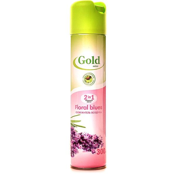 Освежитель воздуха Gold 300мл. Floral blues (12)
