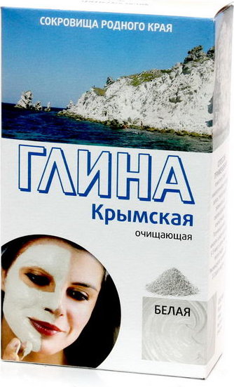 Маска д/лица и тела Фито 100г. Глина Белая Крымская 2406