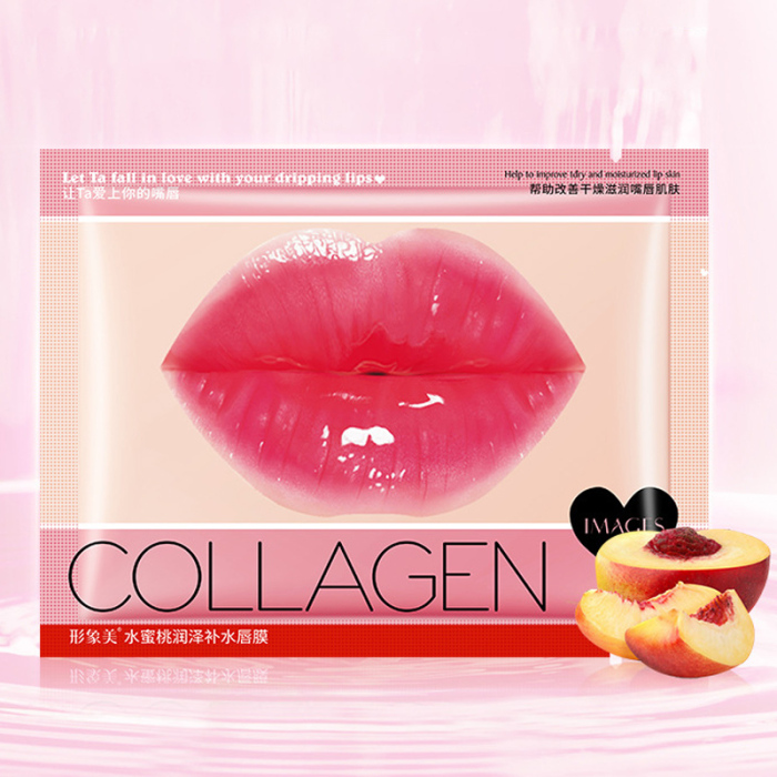 Маска д/губ Images Beauty Collagen Peach коллагеновая с экстрактом персика