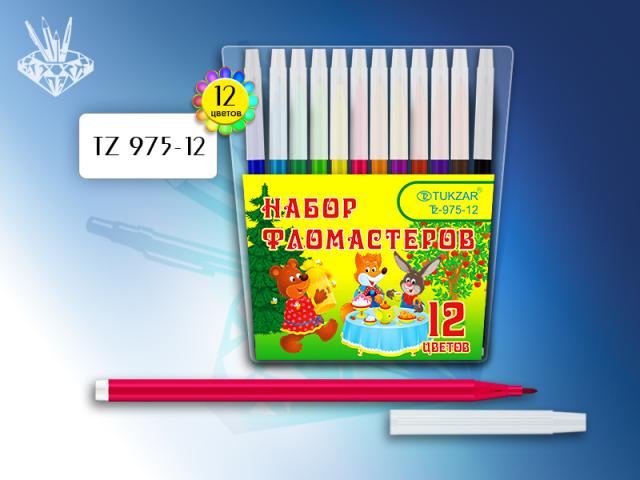 Фломастеры 12цв. TZ Лесная сказка