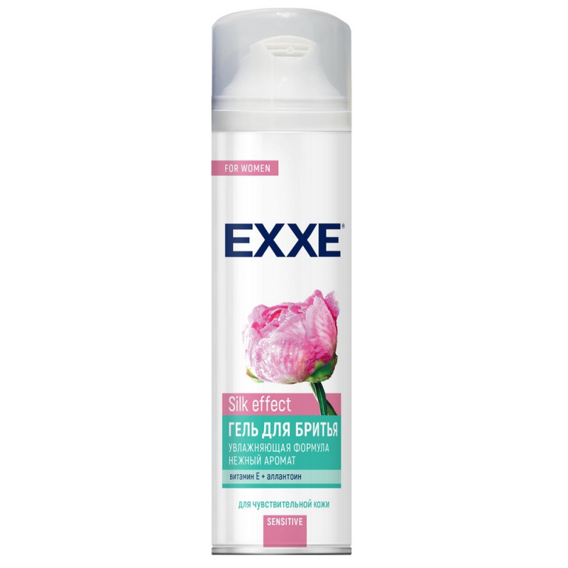 Гель д/бритья EXXE 200мл. жен. Sensetive (6)***