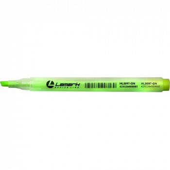 Текстовыделитель Lamark 1-4мм. зеленый (уп.24) #