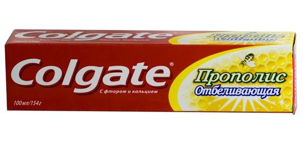 Зубн.паста Colgate 100мл. Прополис Отбеливающая (48)