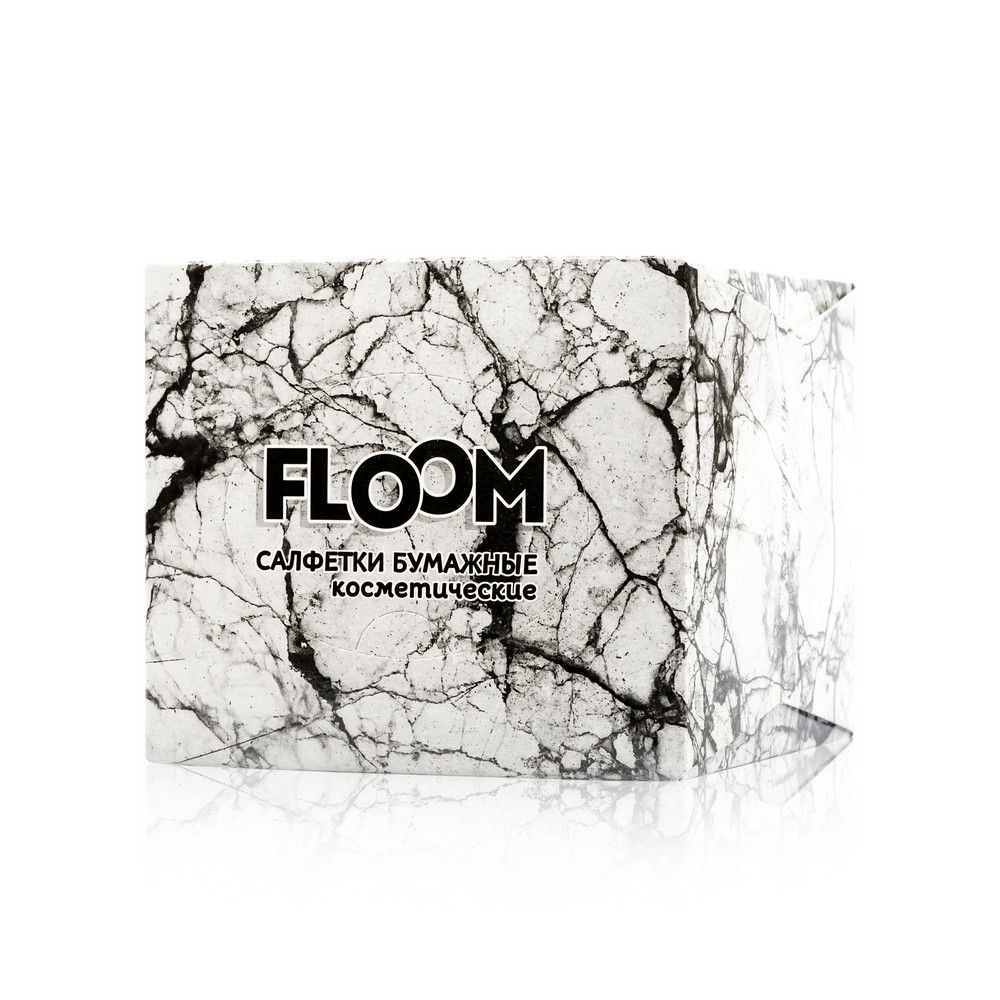 Салфетки бумажные 50л. 2сл. Floom Classic КОРОБКА (18)
