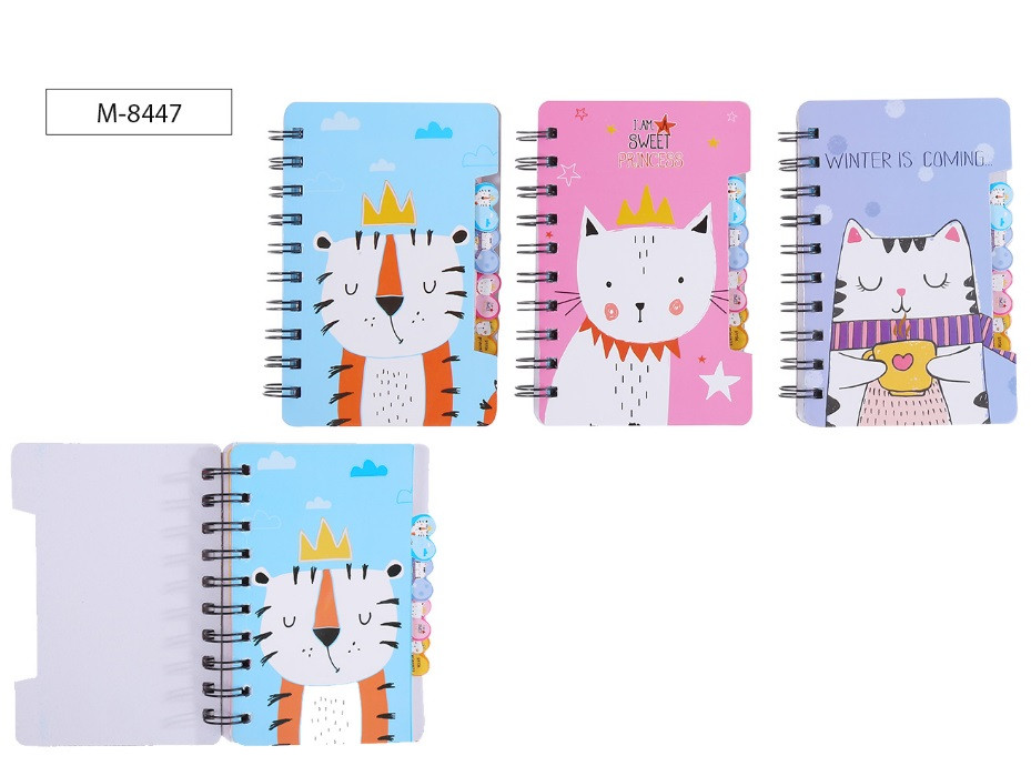 Блокнот А6 57л. Mazari CUTE KITTY