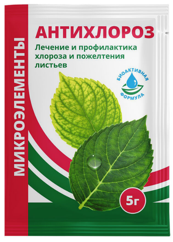 Удобрение БиоМастер 5г. Антихлороз (50)