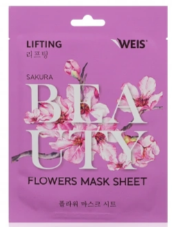 Маска д/лица WEIS 23г. Flower Сакура (600)