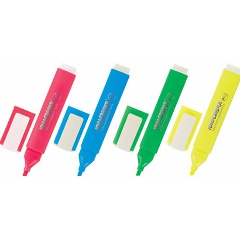 Текстовыделитель (набор 4цв.) Юнландия Colorstar