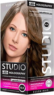 Краска д/волос Studio 8.4 Молочный шоколад (6)