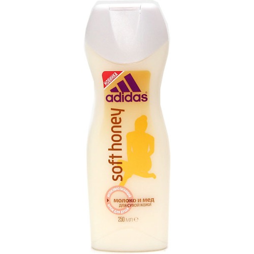 Гель для душа Adidas 250мл. муж. Soft Honey С молоком и медом