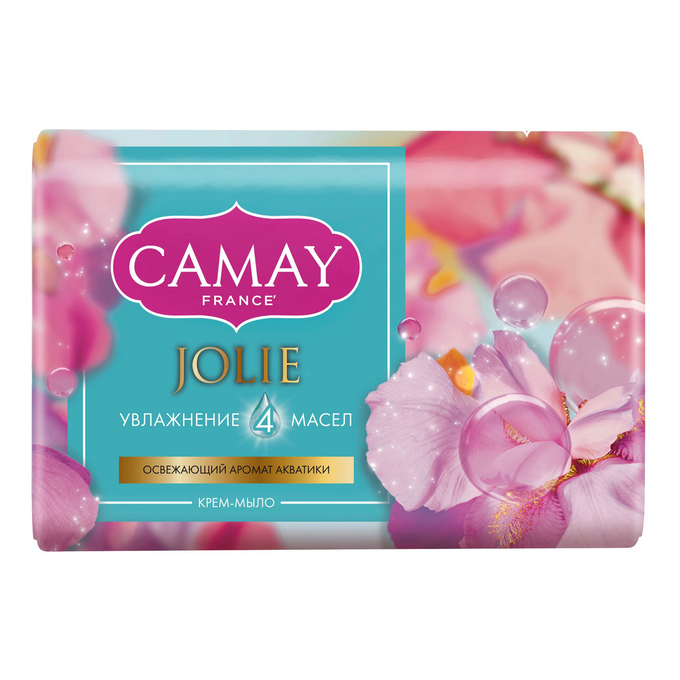 Мыло Камей 90/85г. Аромат акватики Jolie (уп.6) (48)
