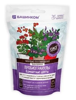 Удобрение Пробиогранулы 200г. Цветы комнатные (30)