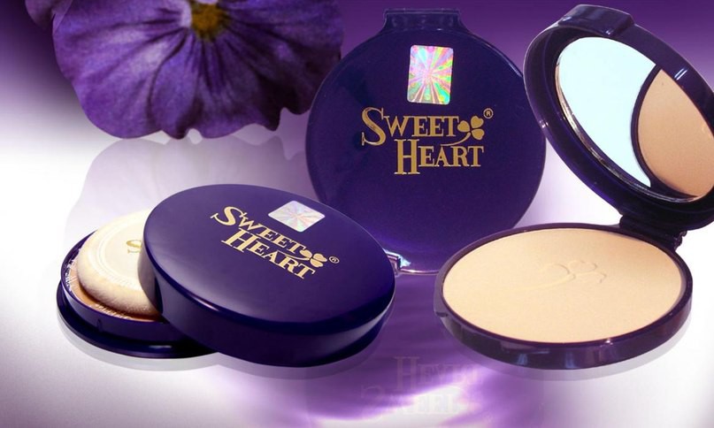 Пудра Sweet Heart  с зеркалом