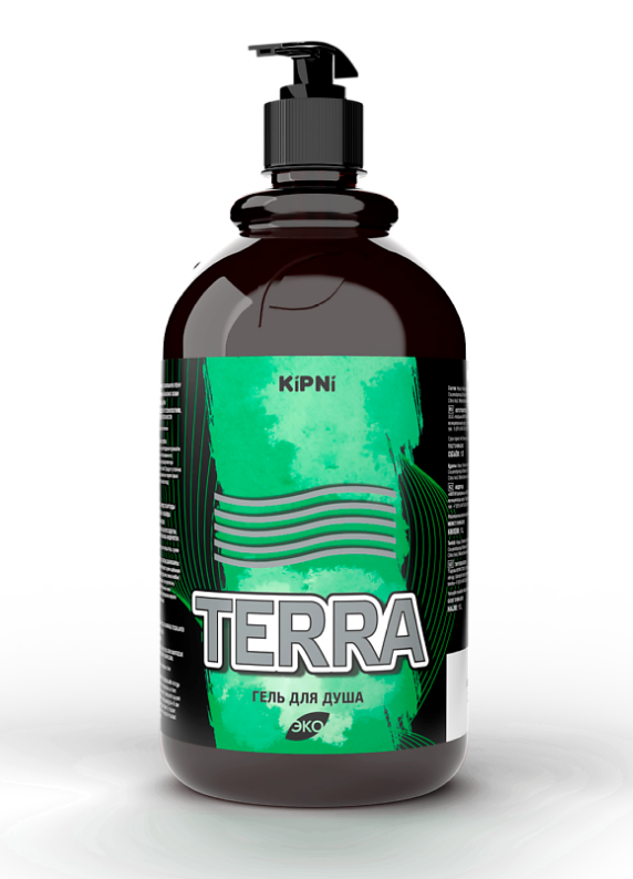 Гель для душа Kipni 1л. Terra***