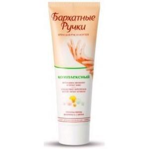 Крем Бархатные ручки 80мл. Компл. д/рук и ногтей (20)