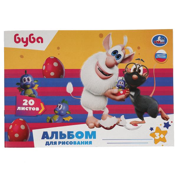 Альбом д/рис. 20л. Умка Буба диз2