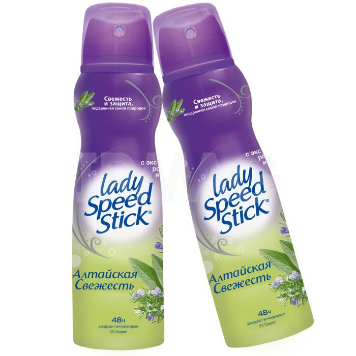 Дез. спрей LadySpeedStick 150мл. жен. Алтайская свежесть