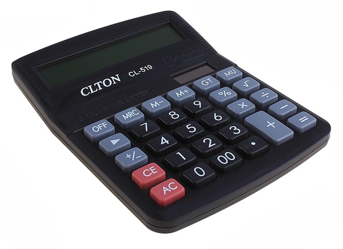 Калькулятор 12разр. Clton наст CL-519