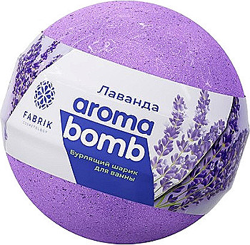 Соль для ванн Fabrik Cosmetology 120г. шар Mona Aroma Лаванда