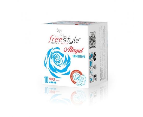 Прокладки FreeStyle Atirgul Софт Sensetive Super 10 шт.