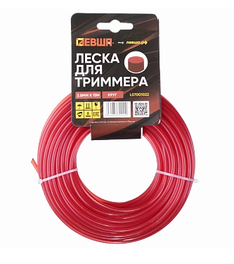 Леска д/триммера 3,5мм*15м. Круглая Левша
